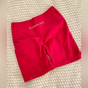 Hot Pink Alphalete Amplify Short 4.5”